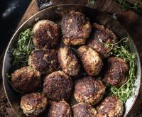 Frikadeller med andekråser