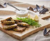 Muslingefrikadeller
