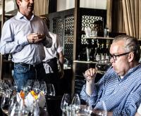 Bourgogne-vinsmagning på Restaurant Marchal