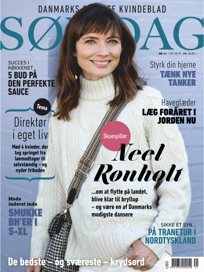 Forsiden af Søndag