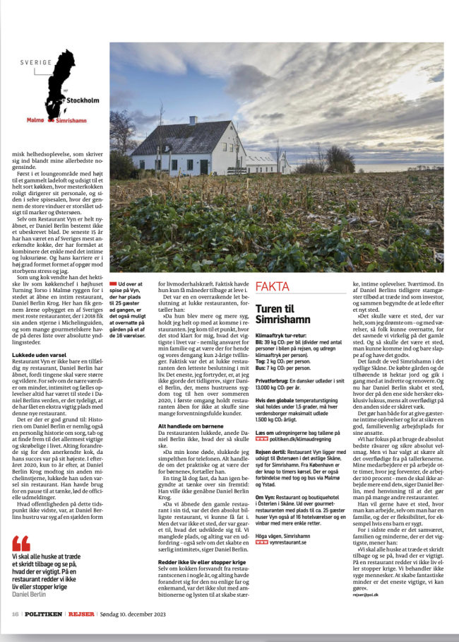 Side fra Politiken