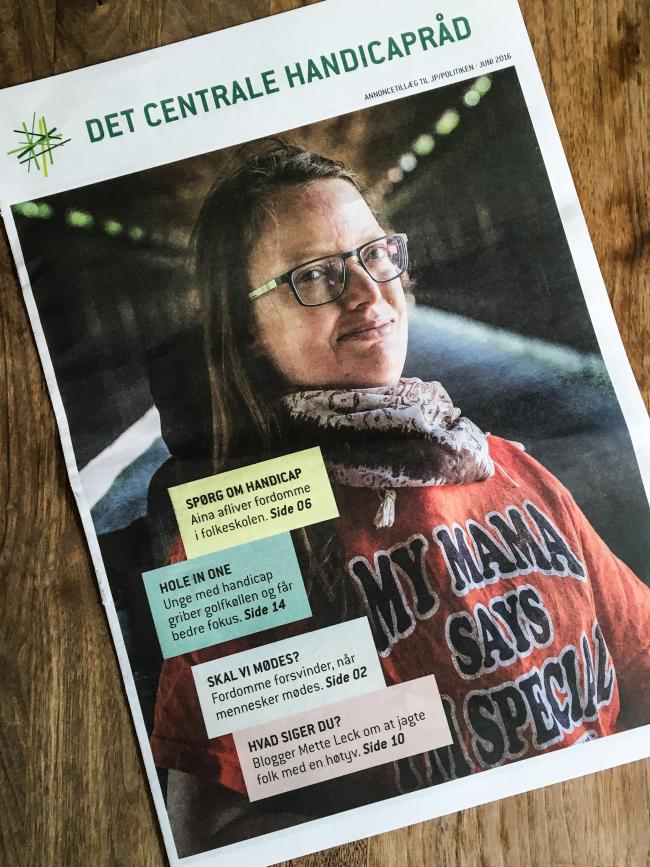 Forsiden af indstikkes