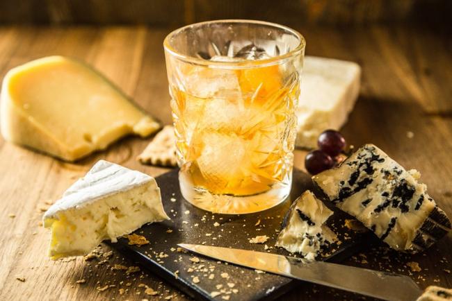 Old fashioned cocktail