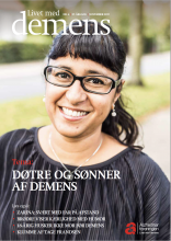 Forsiden af Alzheimerforeningens blad
