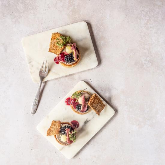 Terrine med andehjerne