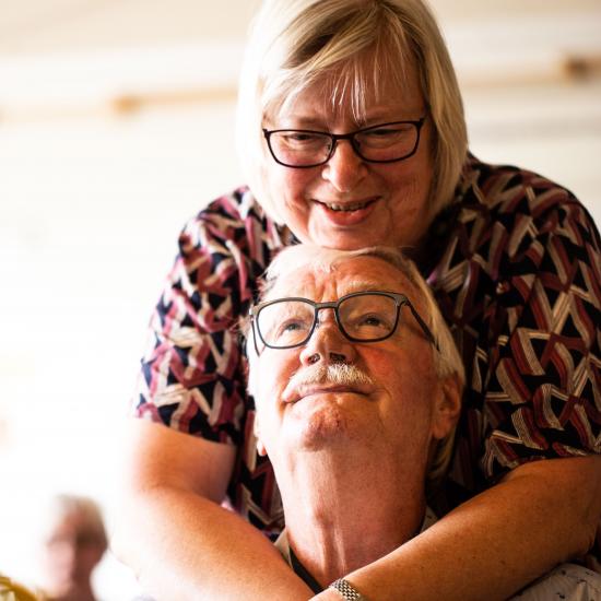 Gerda og Henning - kampagnebillede for Alzheimerforeningen