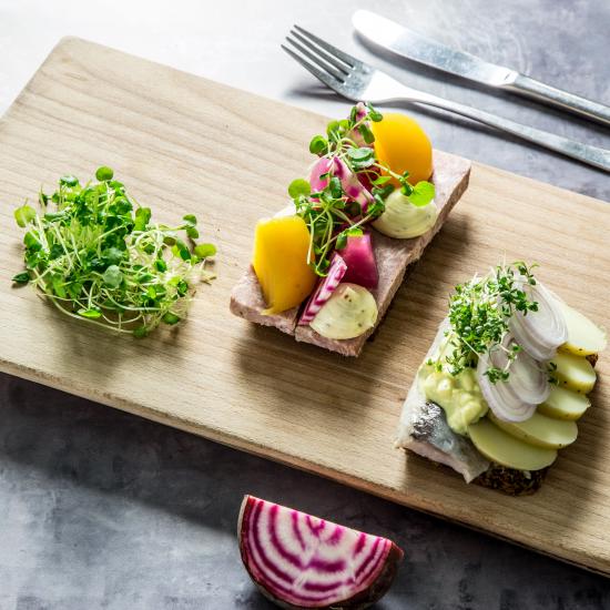 Smørrebrød m sylte