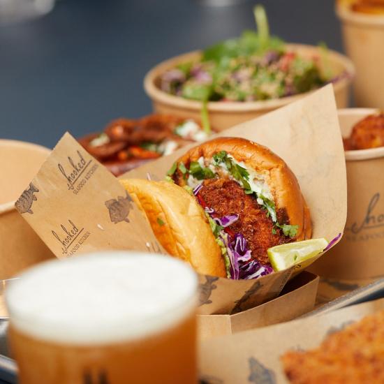 Fiskeburger fra Hooked