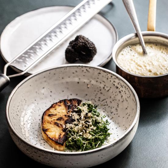 Selleri-ret på Restaurant Mille