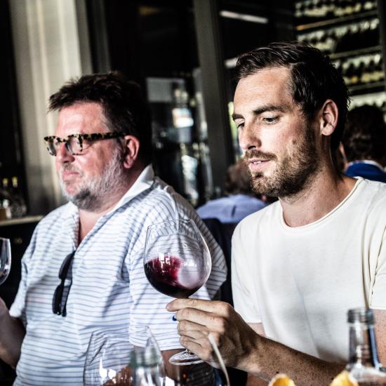 Vinsmagning på Marchal