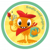 Kreativ med ungerne logo